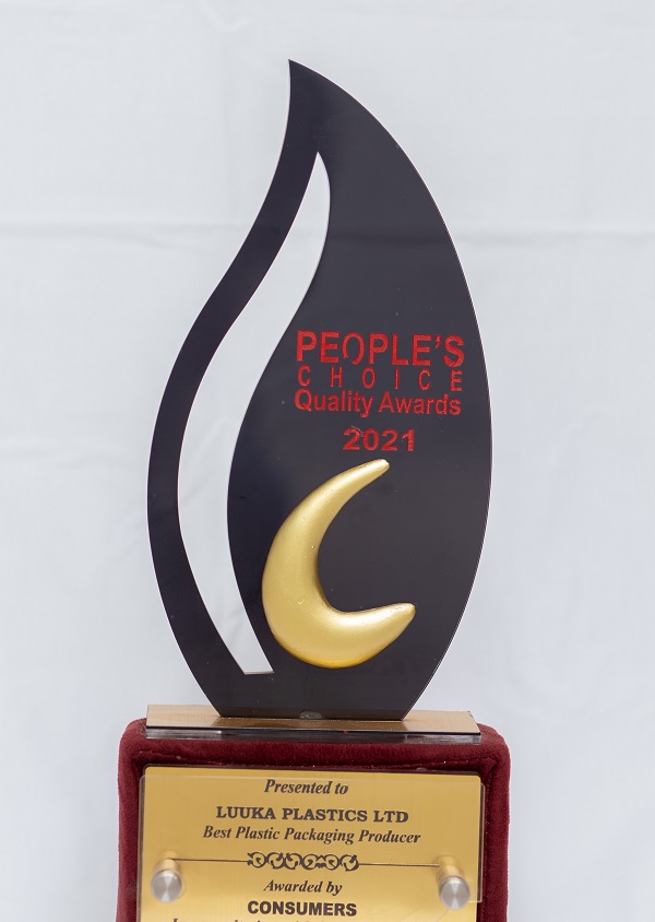 Luuka Plastics People's Choice Quality  Award 2021